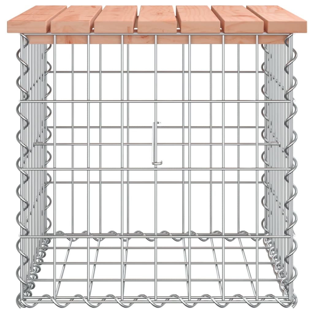 Tuinbank schanskorfontwerp 43x44x42 cm massief douglashout is nu te koop bij PeponiXL, paradijselijk wonen!