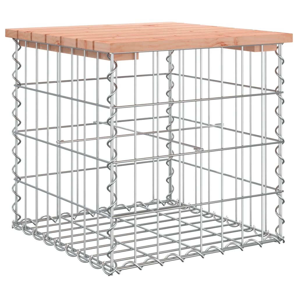 Tuinbank schanskorfontwerp 43x44x42 cm massief douglashout is nu te koop bij PeponiXL, paradijselijk wonen!