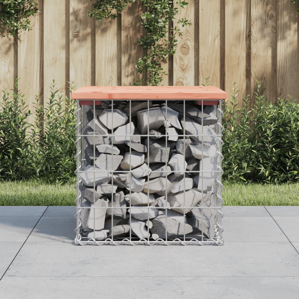 Tuinbank schanskorfontwerp 43x44x42 cm massief douglashout is nu te koop bij PeponiXL, paradijselijk wonen!
