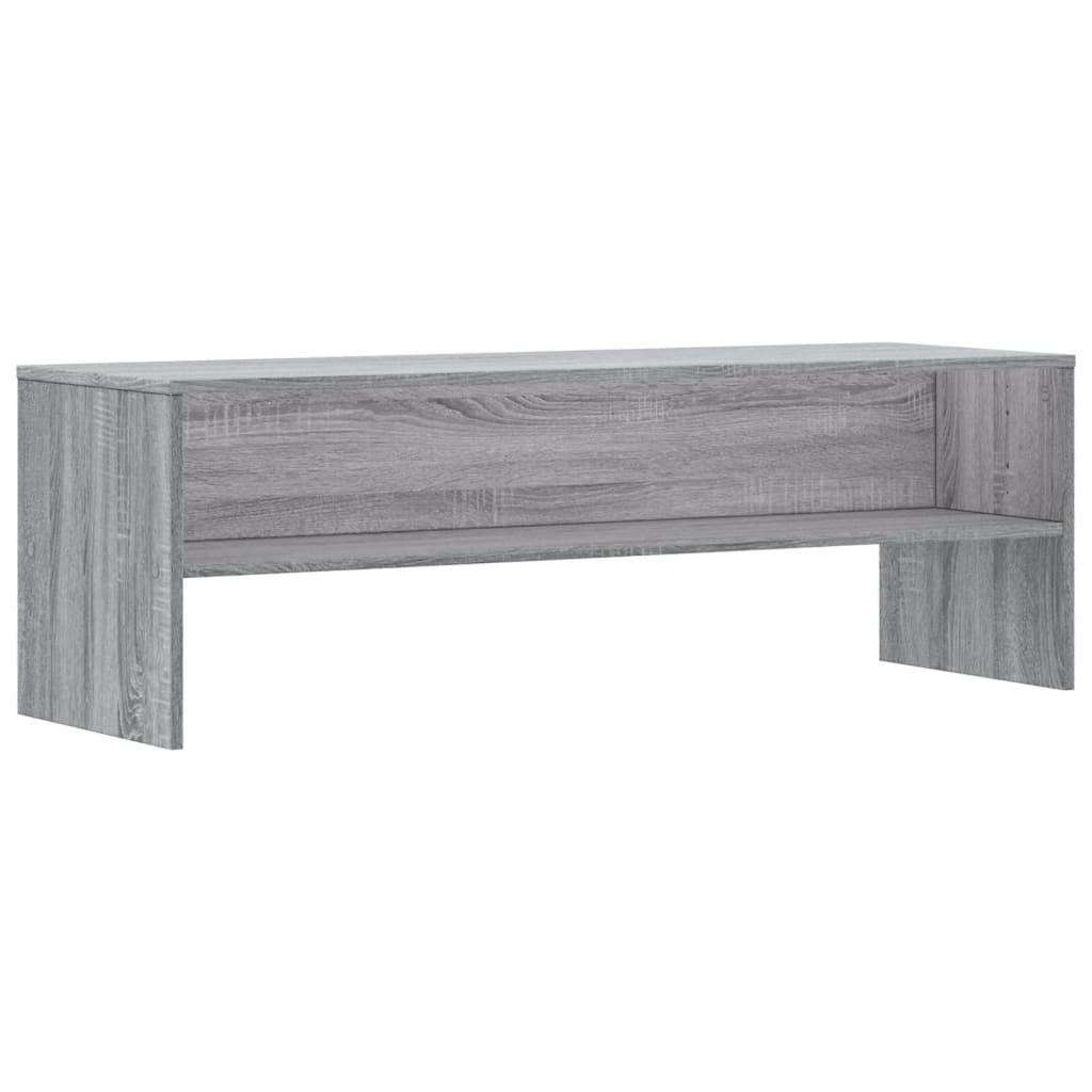 Tv-meubel 120x40x40 cm bewerkt hout grijs sonoma eikenkleurig is nu te koop bij PeponiXL, paradijselijk wonen!