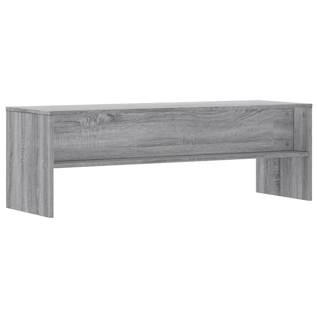 Tv-meubel 120x40x40 cm bewerkt hout grijs sonoma eikenkleurig is nu te koop bij PeponiXL, paradijselijk wonen!
