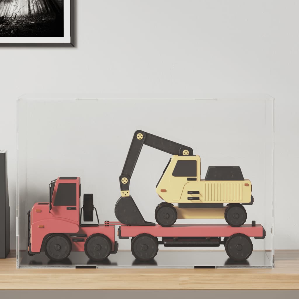 Displaybox transparant 56x36x37 cm acryl is nu te koop bij PeponiXL, paradijselijk wonen!