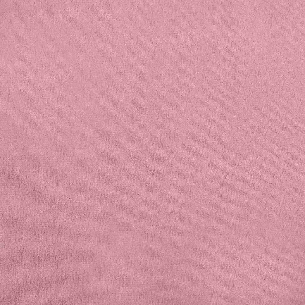 Kinderbank 70x45x26,5 cm fluweel roze is nu te koop bij PeponiXL, paradijselijk wonen!