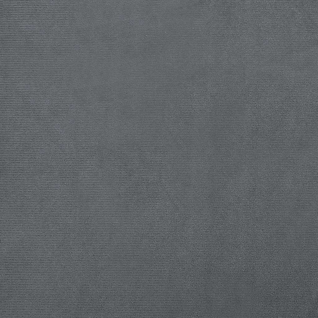 Kinderbank 50x40x26,5 cm fluweel donkergrijs is nu te koop bij PeponiXL, paradijselijk wonen!