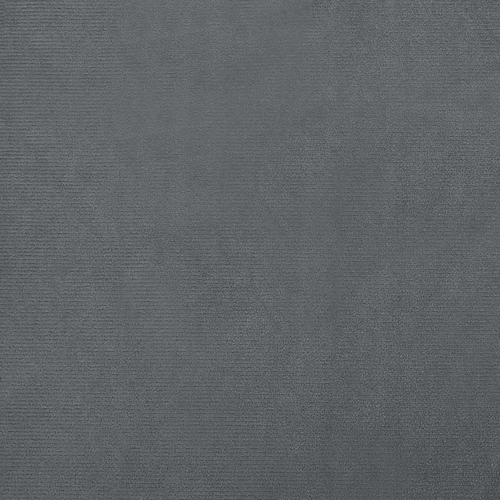 Kinderbank 70x40x24 cm fluweel donkergrijs is nu te koop bij PeponiXL, paradijselijk wonen!