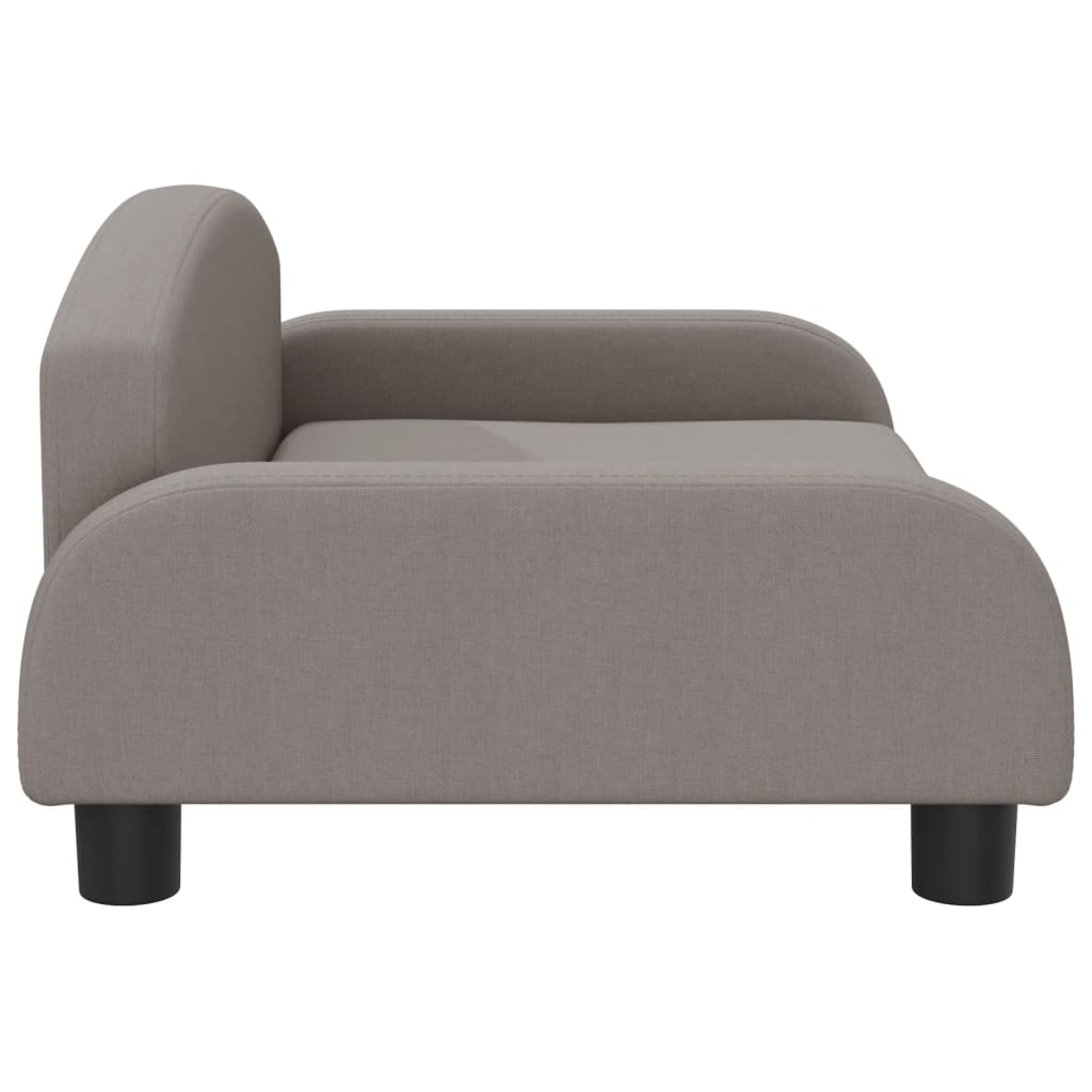 Kinderbank 70x45x30 cm stof taupe is nu te koop bij PeponiXL, paradijselijk wonen!