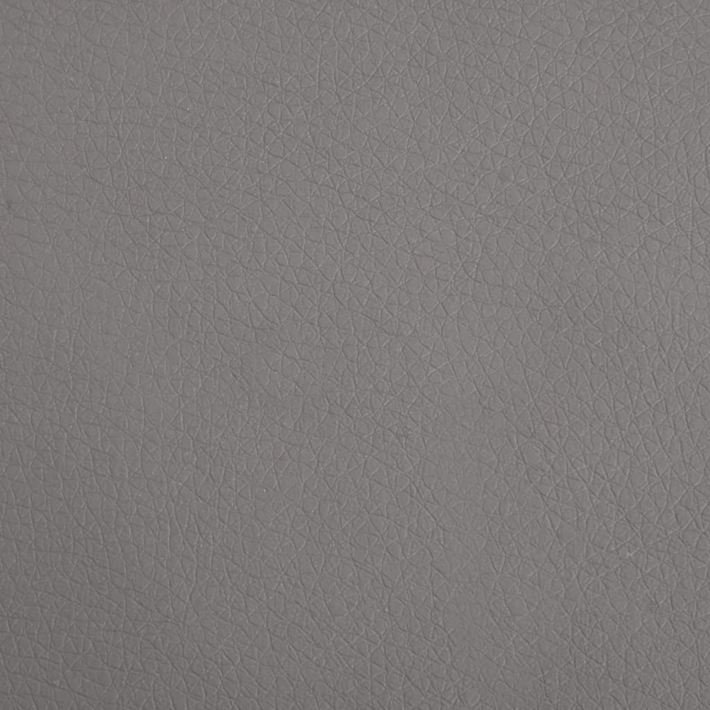 Kinderbank 50x40x30 cm kunstleer grijs is nu te koop bij PeponiXL, paradijselijk wonen!