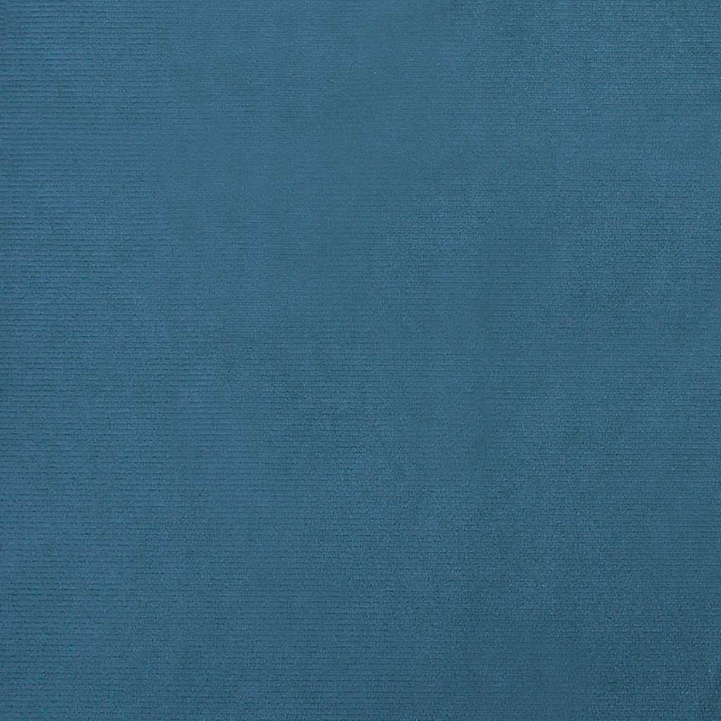 Kinderbank 70x45x33 cm fluweel blauw is nu te koop bij PeponiXL, paradijselijk wonen!