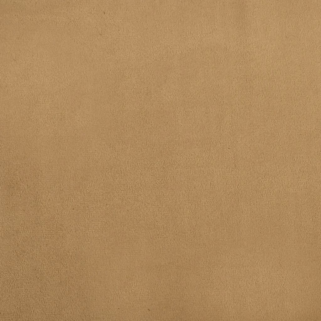 Kinderbank met voetensteun 100x50x30 cm fluweel bruin is nu te koop bij PeponiXL, paradijselijk wonen!