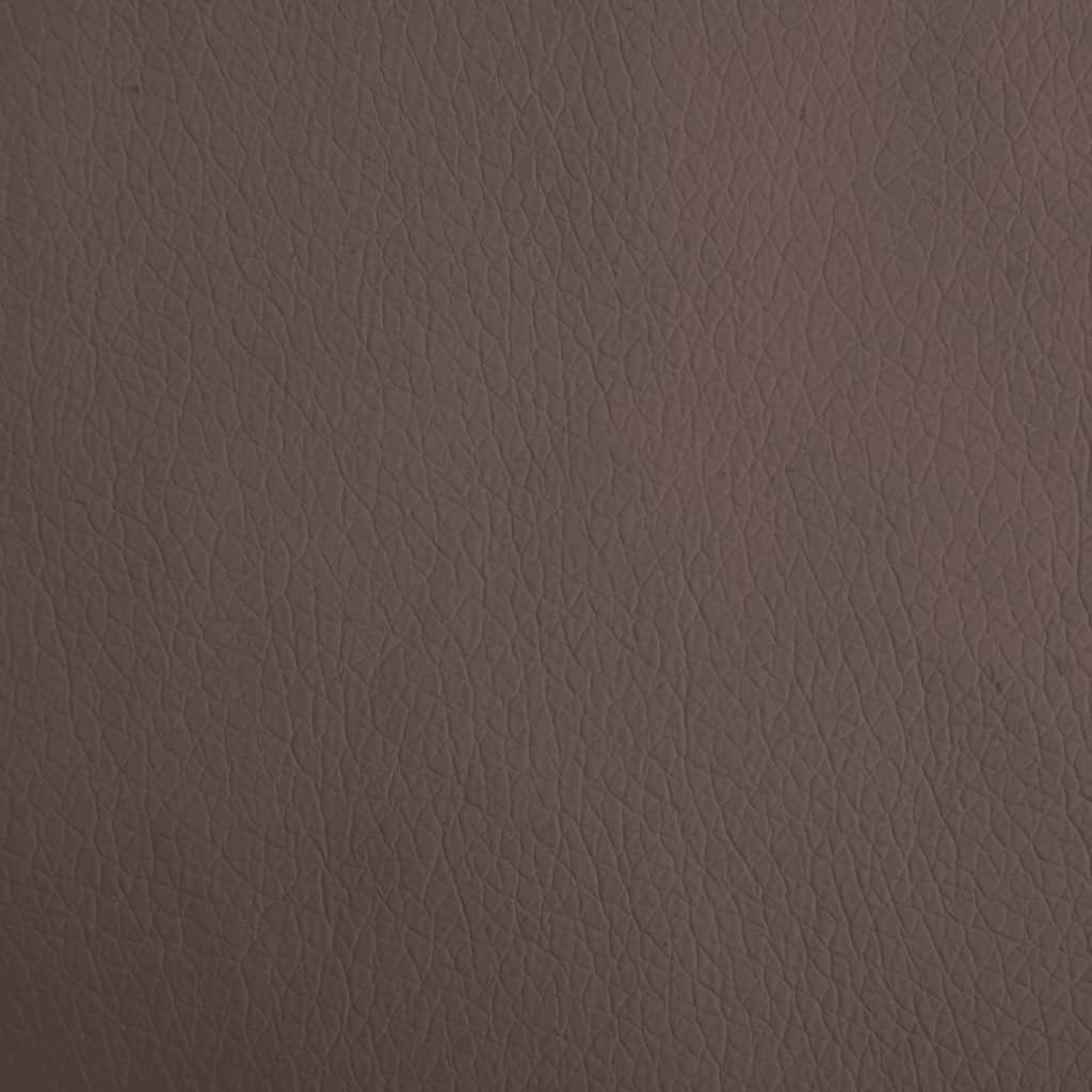 Kinderbank met voetensteun 100x50x30 cm kunstleer bruin is nu te koop bij PeponiXL, paradijselijk wonen!