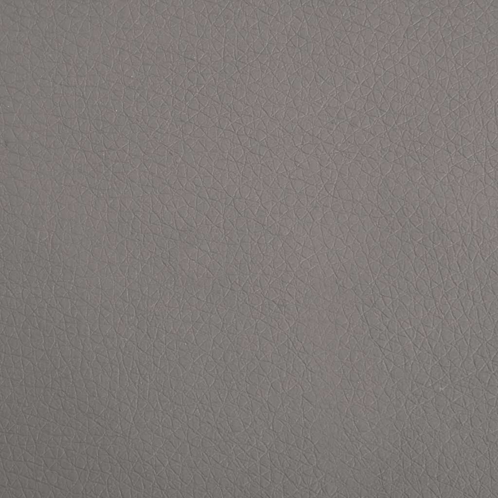 Kinderbank met voetensteun 100x50x30 cm kunstleer grijs is nu te koop bij PeponiXL, paradijselijk wonen!