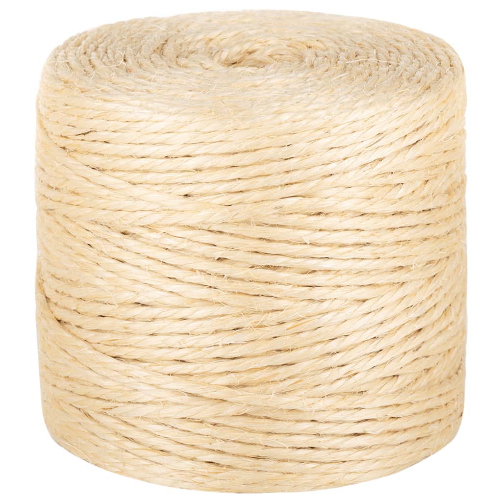 Touw 4 mm 500 m 100% sisal is nu te koop bij PeponiXL, paradijselijk wonen!