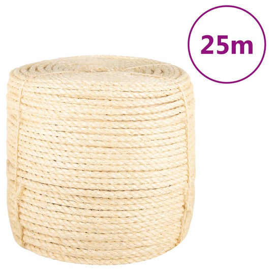 Touw 8 mm 25 m 100% sisal is nu te koop bij PeponiXL, paradijselijk wonen!