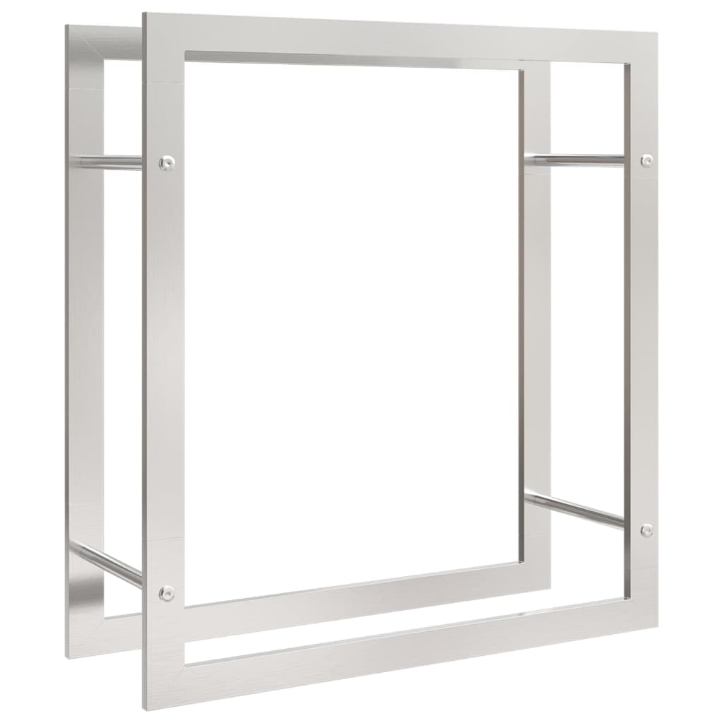 Haardhoutrek 80x28x86 cm roestvrij staal is nu te koop bij PeponiXL, paradijselijk wonen!