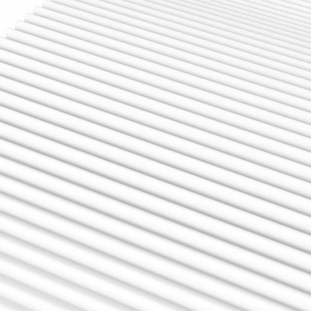 Slaapbank met matras 100x200 cm stof crèmekleurig is nu te koop bij PeponiXL, paradijselijk wonen!