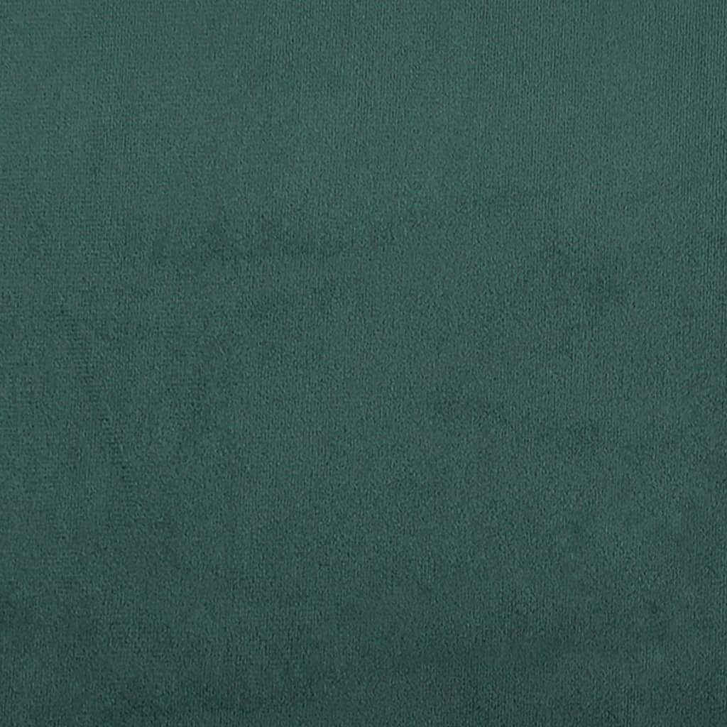 Slaapbank met onderschuifbed 100x200 cm fluweel donkergroen is nu te koop bij PeponiXL, paradijselijk wonen!