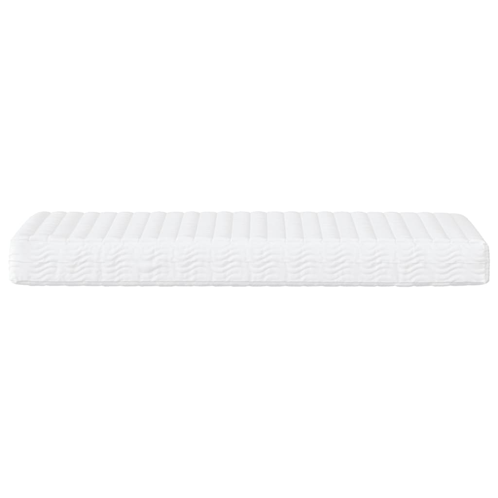 Slaapbank met matras 100x200 cm stof crèmekleurig is nu te koop bij PeponiXL, paradijselijk wonen!