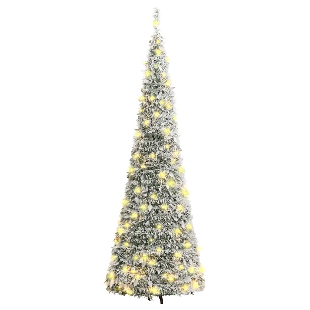 Kunstkerstboom pop-up met sneeuw 150 LED's 180 cm is nu te koop bij PeponiXL, paradijselijk wonen!
