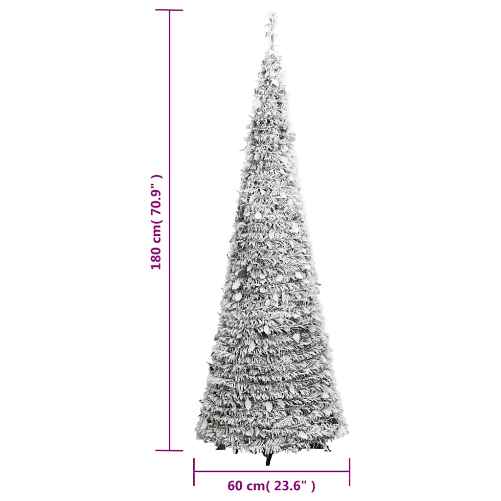 Kunstkerstboom pop-up met sneeuw 150 LED's 180 cm is nu te koop bij PeponiXL, paradijselijk wonen!