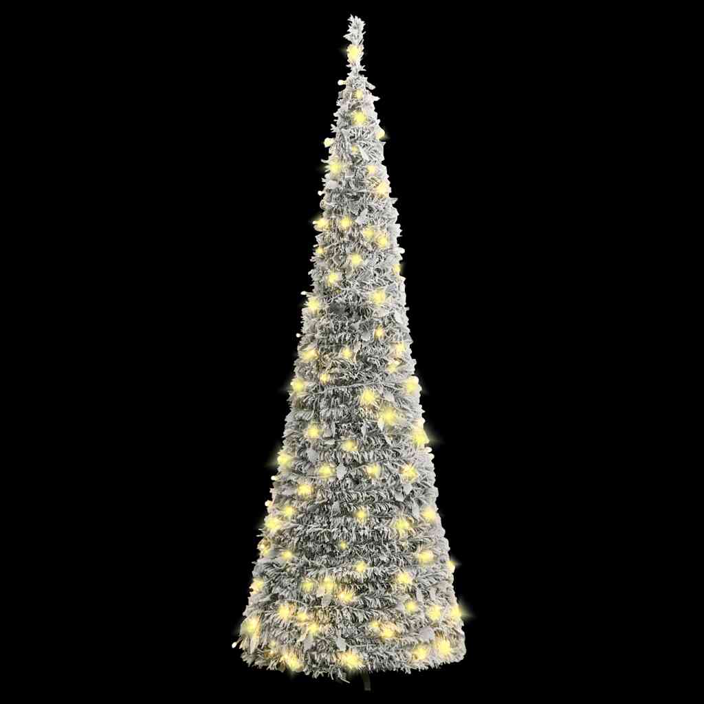 Kunstkerstboom pop-up met sneeuw 200 LED's 210 cm is nu te koop bij PeponiXL, paradijselijk wonen!