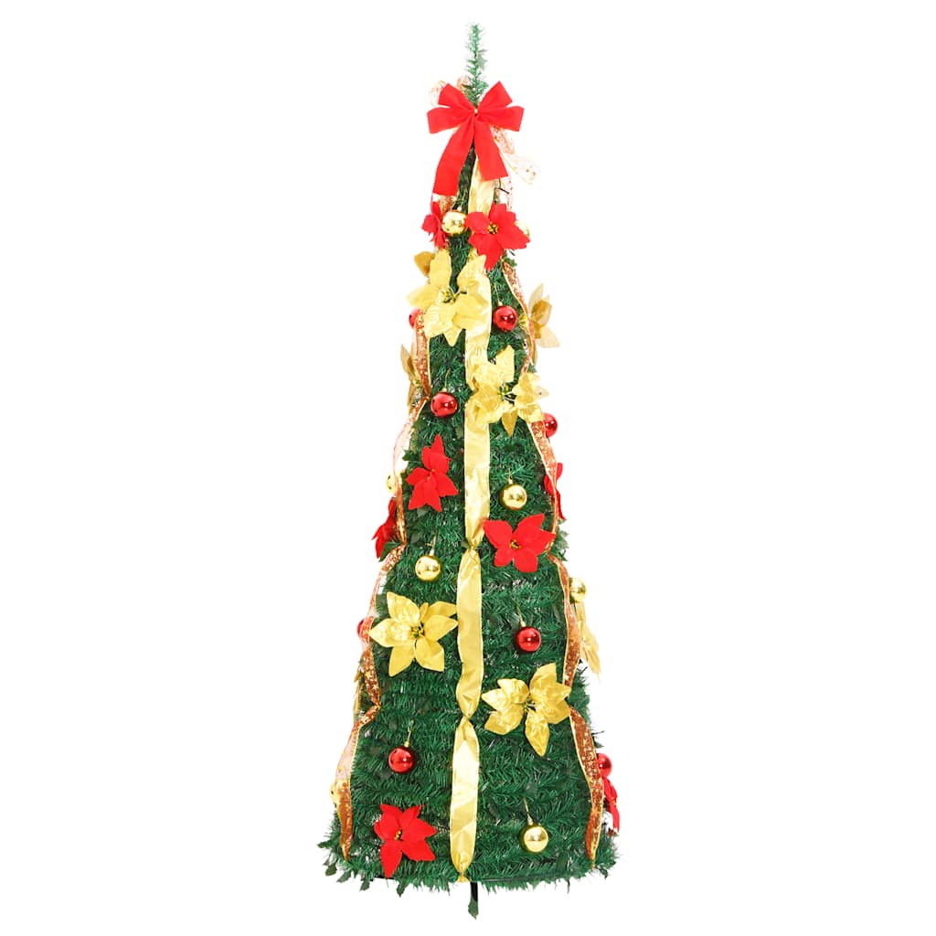 Kunstkerstboom pop-up 150 LED's 180 cm groen is nu te koop bij PeponiXL, paradijselijk wonen!