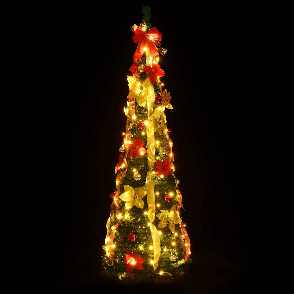 Kunstkerstboom pop-up 200 LED's 210 cm groen is nu te koop bij PeponiXL, paradijselijk wonen!
