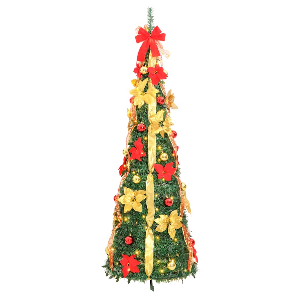 Kunstkerstboom pop-up 200 LED's 210 cm groen is nu te koop bij PeponiXL, paradijselijk wonen!