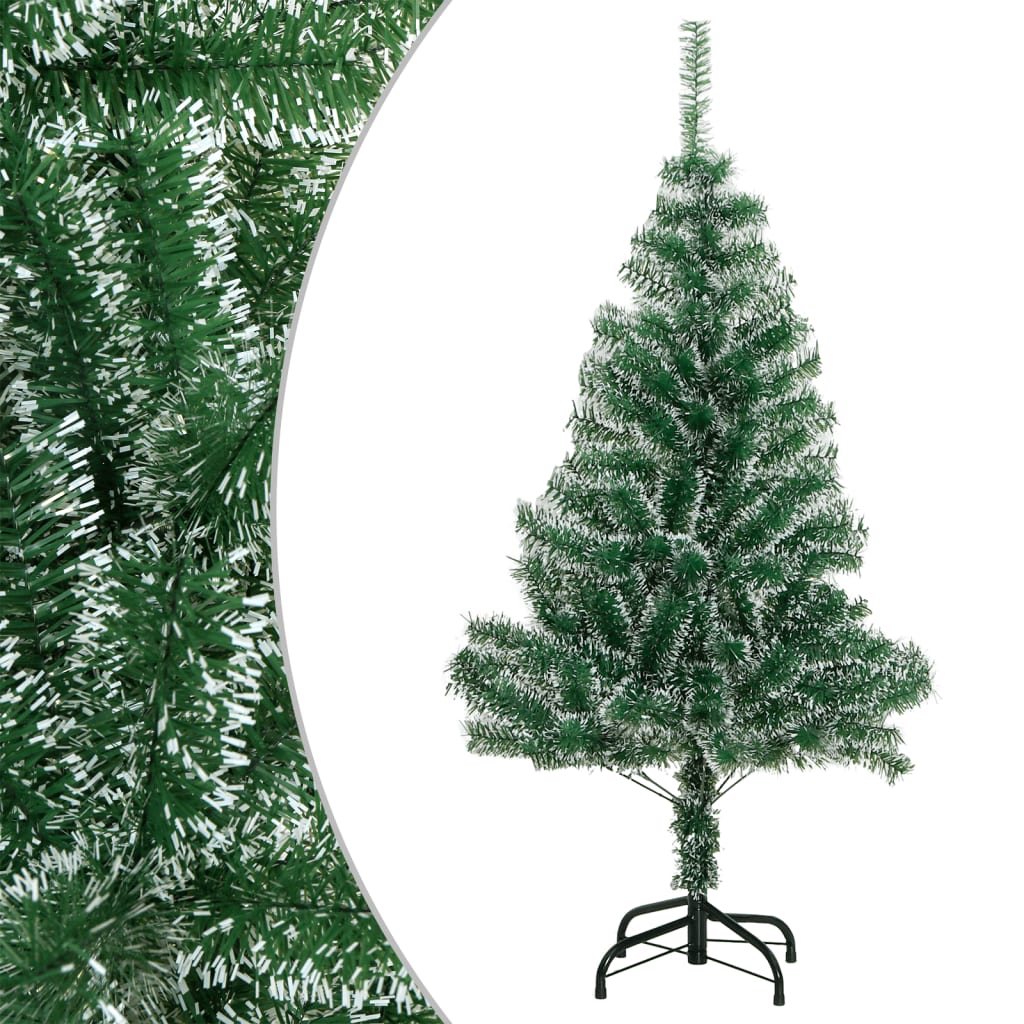 Kunstkerstboom met sneeuw 150 cm groen is nu te koop bij PeponiXL, paradijselijk wonen!