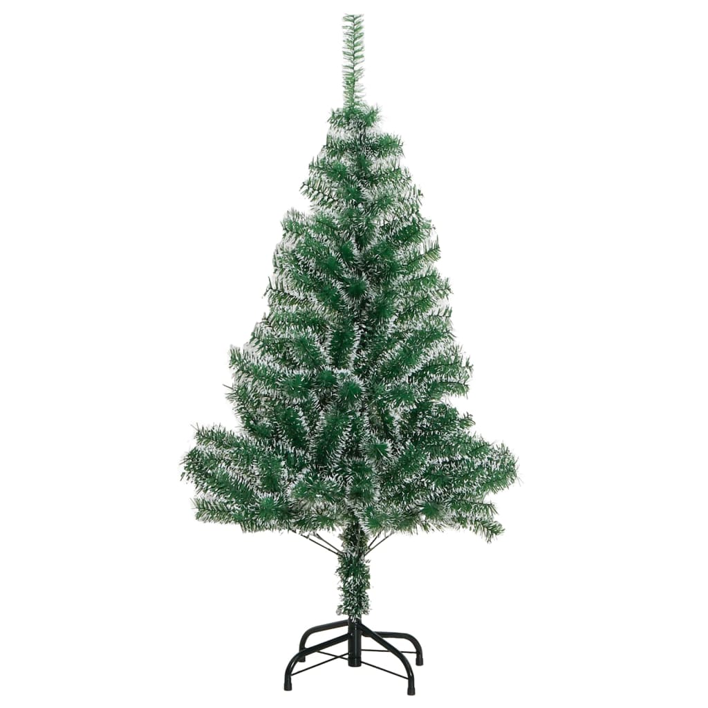 Kunstkerstboom met sneeuw 150 cm groen is nu te koop bij PeponiXL, paradijselijk wonen!