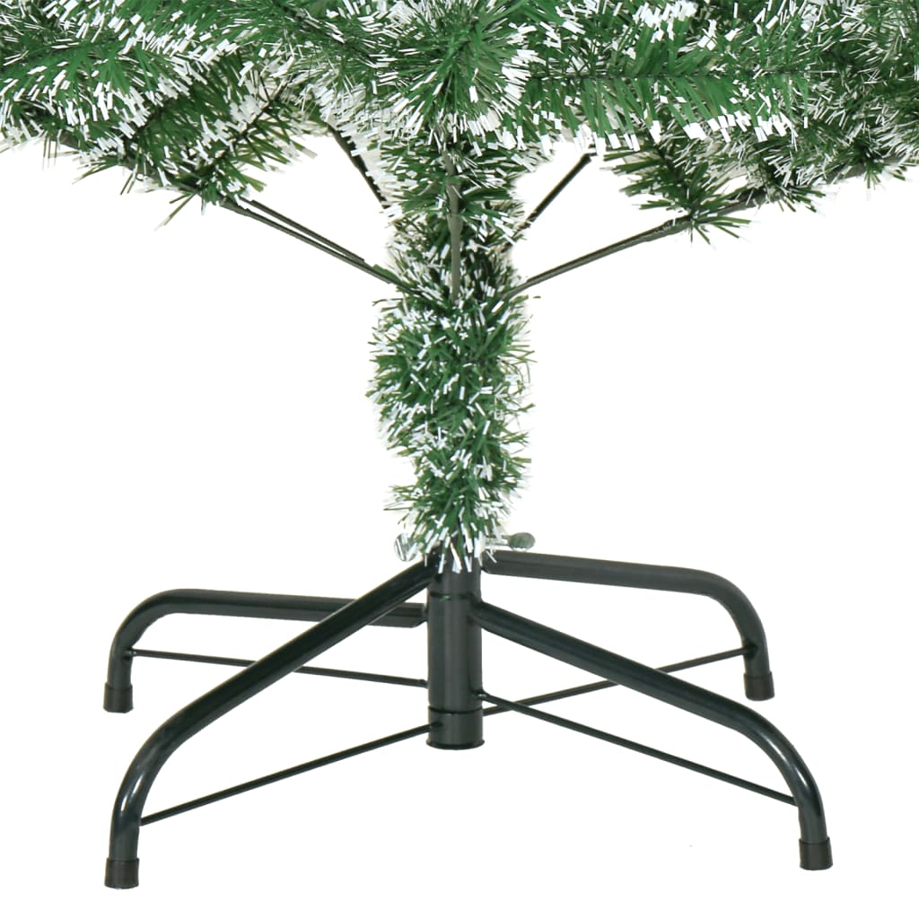 Kunstkerstboom met sneeuw 210 cm groen is nu te koop bij PeponiXL, paradijselijk wonen!