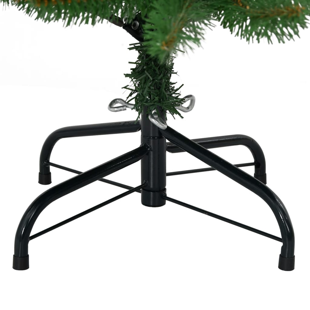 Kunstkerstboom met scharnieren en standaard 150 cm is nu te koop bij PeponiXL, paradijselijk wonen!