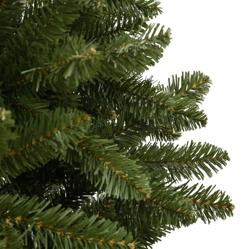 Kunstkerstboom met scharnieren en standaard 240 cm groen is nu te koop bij PeponiXL, paradijselijk wonen!