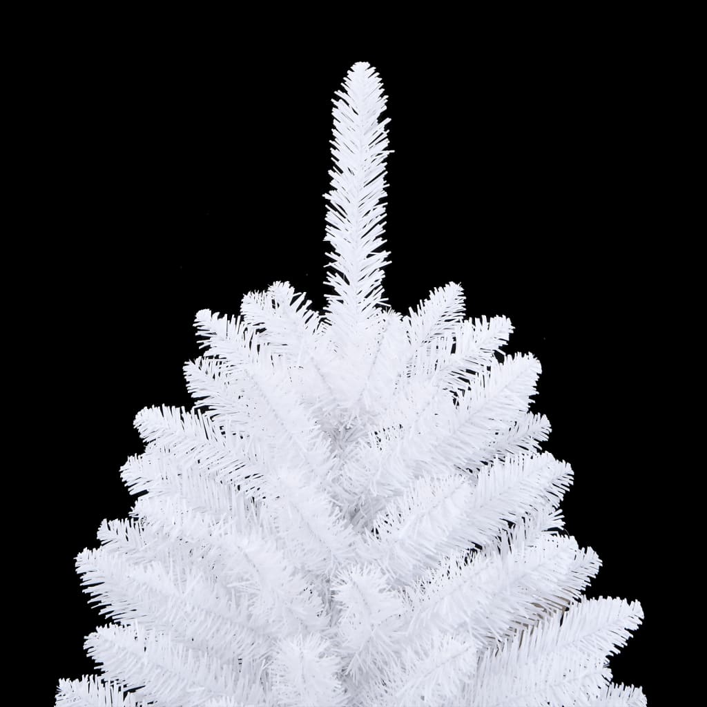 Kunstkerstboom met scharnieren en standaard 120 cm wit is nu te koop bij PeponiXL, paradijselijk wonen!