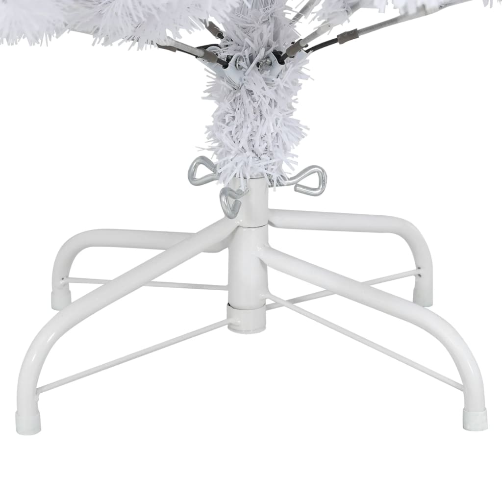 Kunstkerstboom met scharnieren en standaard 120 cm wit is nu te koop bij PeponiXL, paradijselijk wonen!
