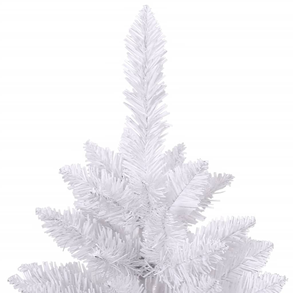 Kunstkerstboom met scharnieren met standaard 210 cm wit is nu te koop bij PeponiXL, paradijselijk wonen!