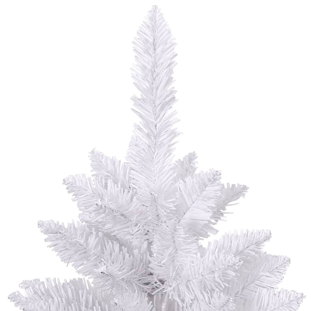 Kunstkerstboom met scharnieren met standaard 240 cm wit is nu te koop bij PeponiXL, paradijselijk wonen!