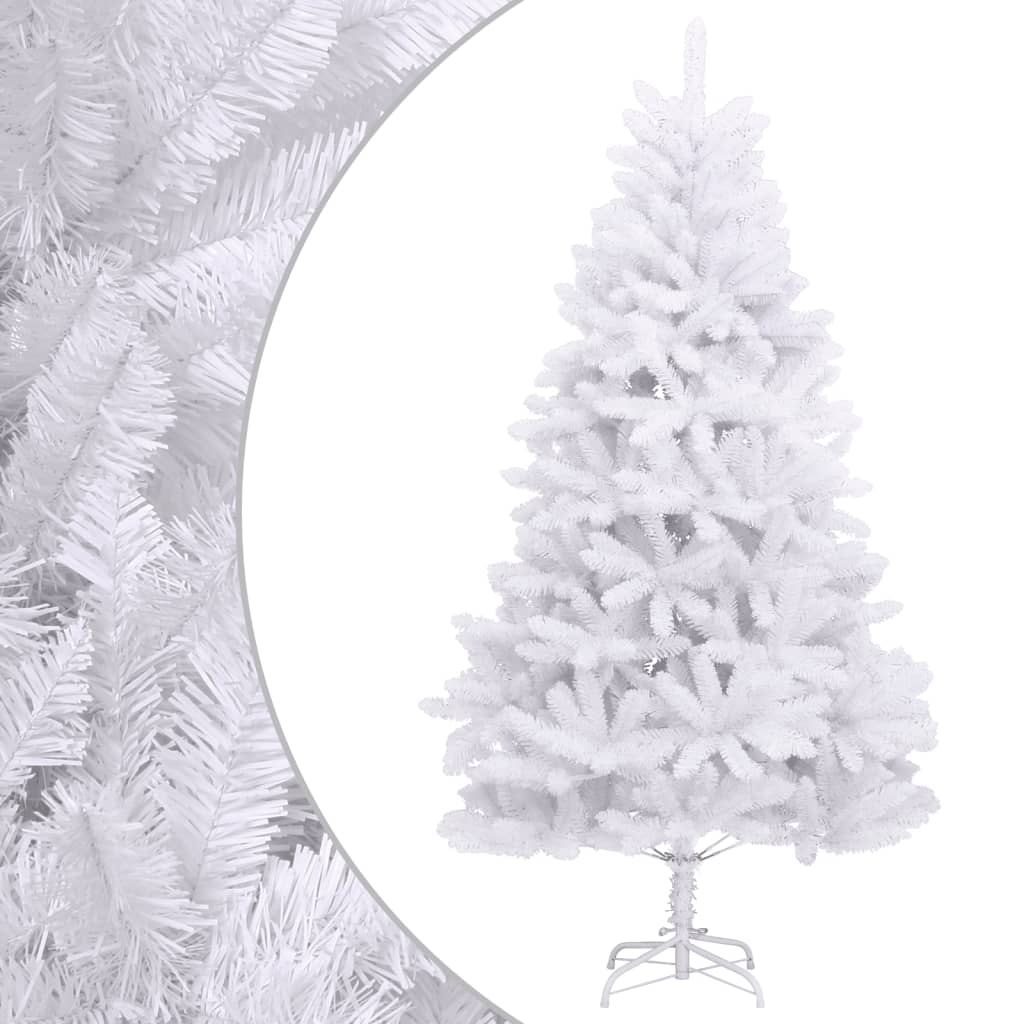 Kunstkerstboom met scharnieren met standaard 300 cm wit is nu te koop bij PeponiXL, paradijselijk wonen!