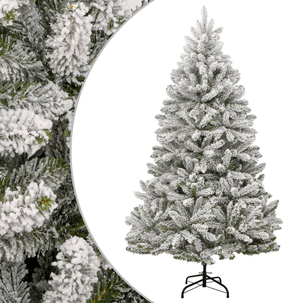 Kunstkerstboom met scharnieren en sneeuw 180 cm is nu te koop bij PeponiXL, paradijselijk wonen!