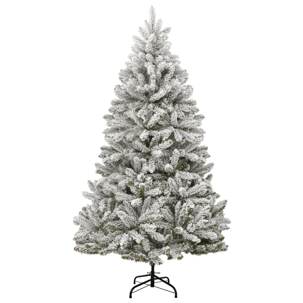 Kunstkerstboom met scharnieren en sneeuw 180 cm is nu te koop bij PeponiXL, paradijselijk wonen!