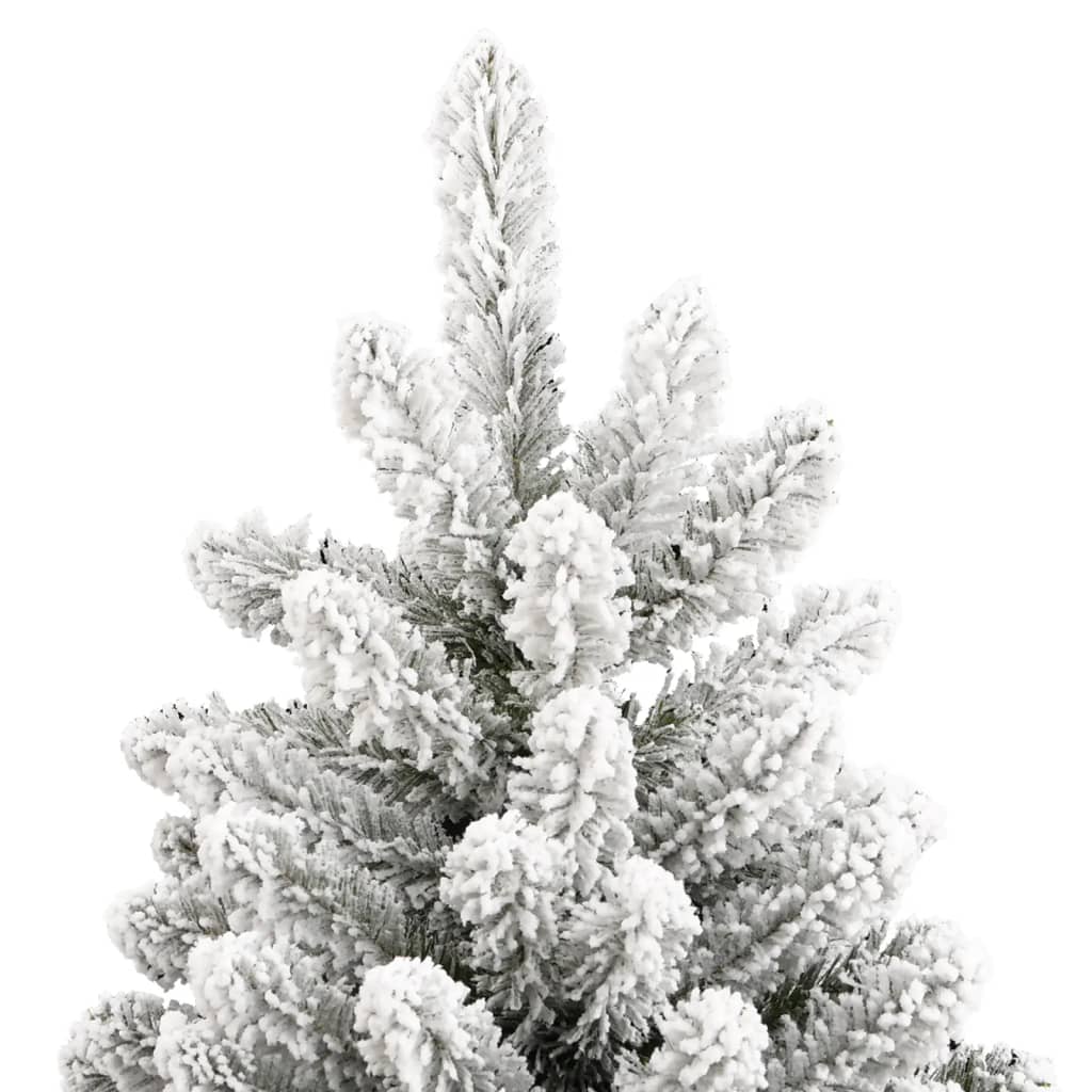 Kunstkerstboom met scharnieren en sneeuw 210 cm is nu te koop bij PeponiXL, paradijselijk wonen!