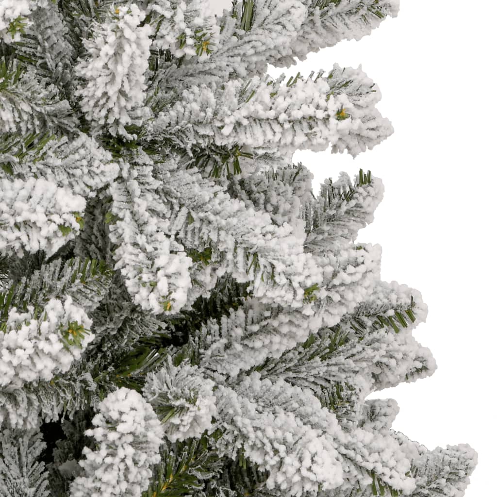 Kunstkerstboom met scharnieren en sneeuw 210 cm is nu te koop bij PeponiXL, paradijselijk wonen!