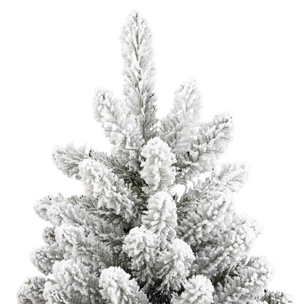 Kunstkerstboom met scharnieren en sneeuw 240 cm is nu te koop bij PeponiXL, paradijselijk wonen!
