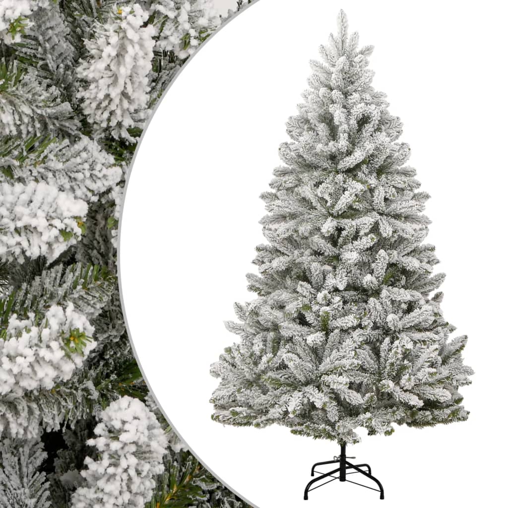 Kunstkerstboom met scharnieren en sneeuw 270 cm is nu te koop bij PeponiXL, paradijselijk wonen!