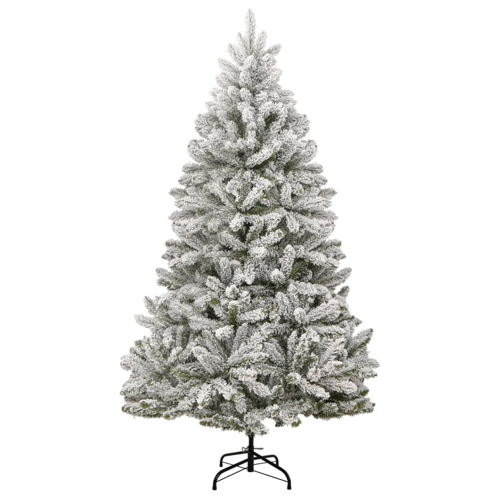 Kunstkerstboom met scharnieren en sneeuw 270 cm is nu te koop bij PeponiXL, paradijselijk wonen!