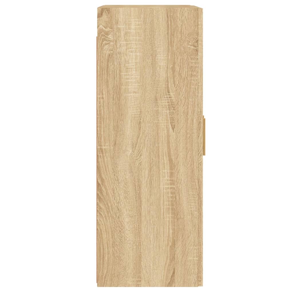 Hangkasten 2 st bewerkt hout sonoma eikenkleurig is nu te koop bij PeponiXL, paradijselijk wonen!