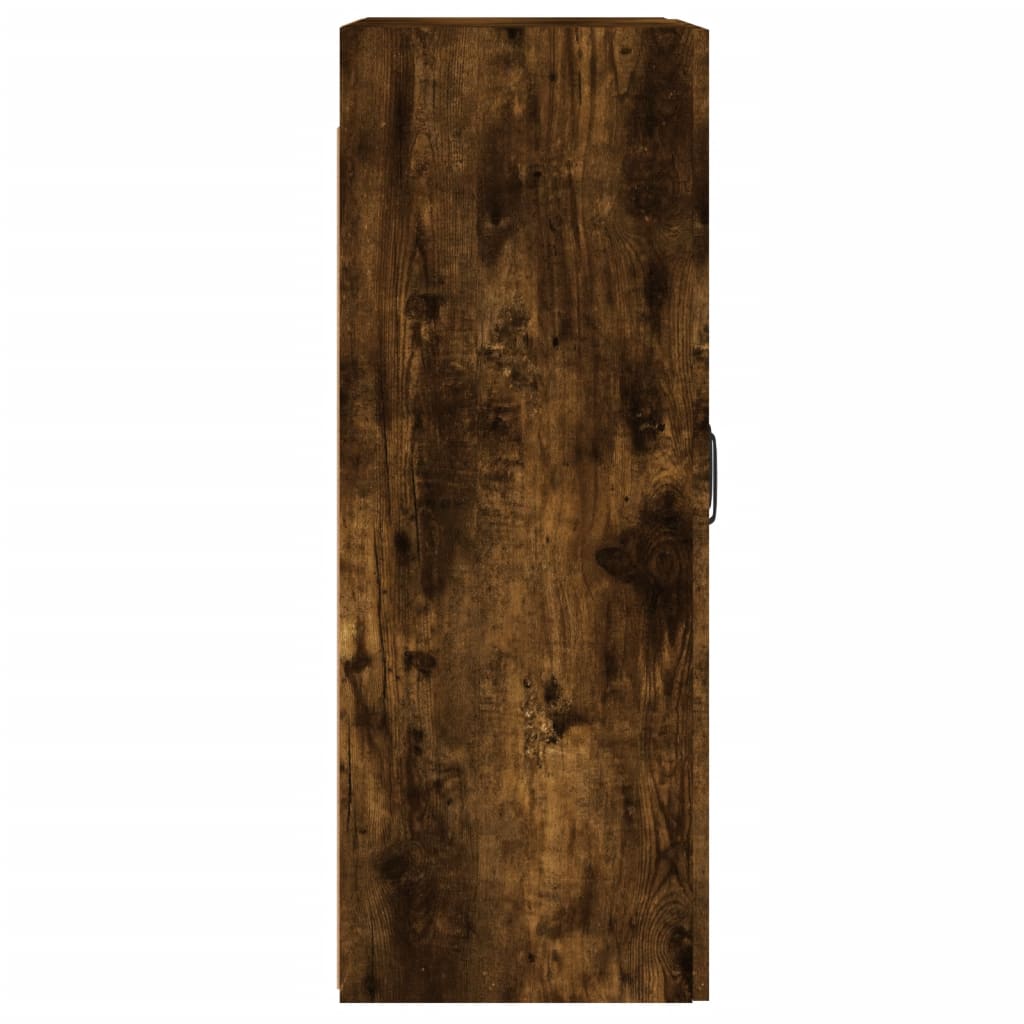 Hangkasten 2 st bewerkt hout gerookt eikenkleurig is nu te koop bij PeponiXL, paradijselijk wonen!