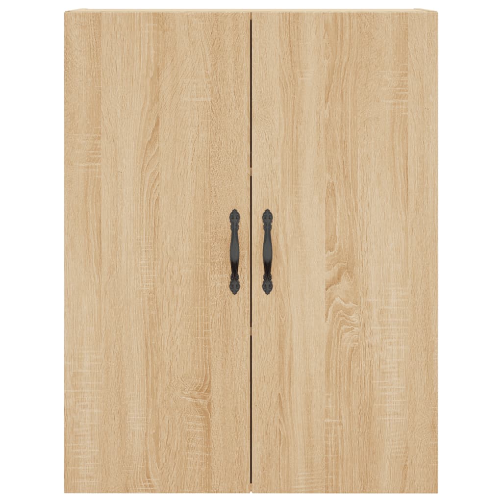 Hangkasten 2 st bewerkt hout sonoma eikenkleurig is nu te koop bij PeponiXL, paradijselijk wonen!