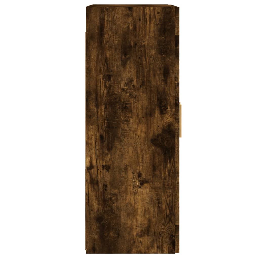 Hangkasten 2 st bewerkt hout gerookt eikenkleurig is nu te koop bij PeponiXL, paradijselijk wonen!