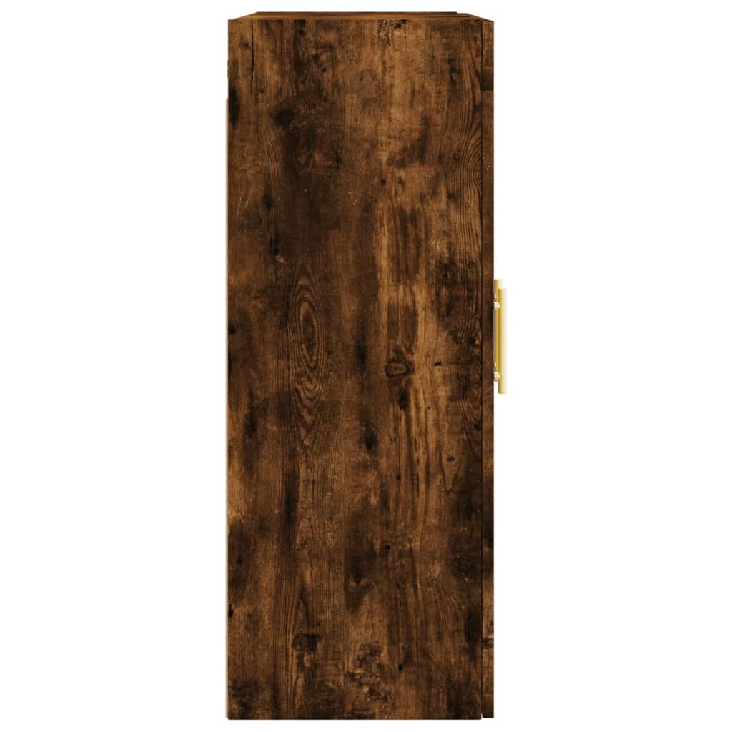 Hangkasten 2 st bewerkt hout gerookt eikenkleurig is nu te koop bij PeponiXL, paradijselijk wonen!