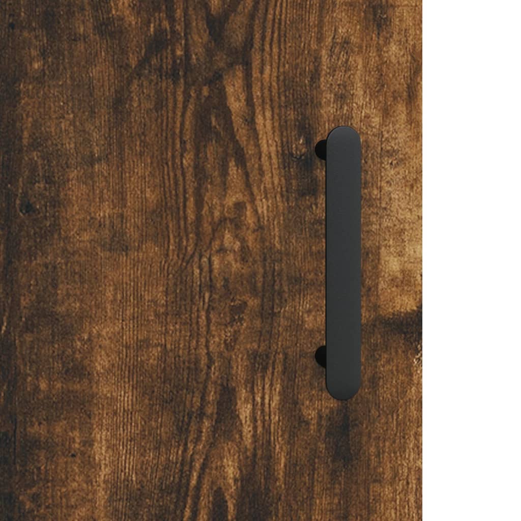 Hangkasten 2 st bewerkt hout gerookt eikenkleurig is nu te koop bij PeponiXL, paradijselijk wonen!